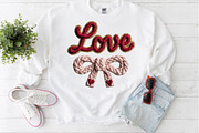 Crochet Pink Love Bow Valentine PNG, an Illustration by Craft Nest (Thumbnail 5 of 5)
