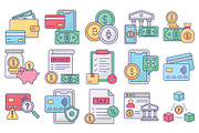 Finance & FinTech Icons Pack, an Icon by Vector Portal (Thumbnail 3 of 5)