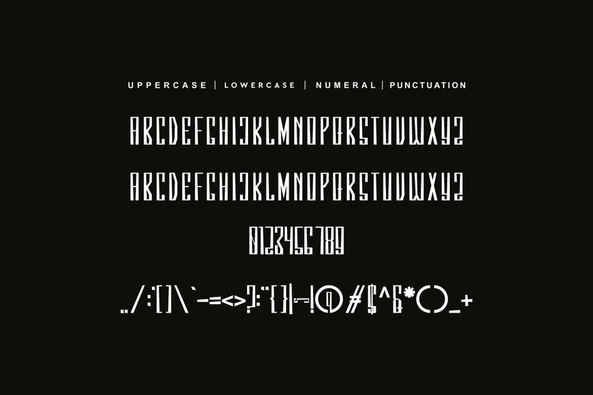 Ranyoka - Tall Condensed Font, a Sans Serif Font by QR Design Studio (Photo 5 of 7)