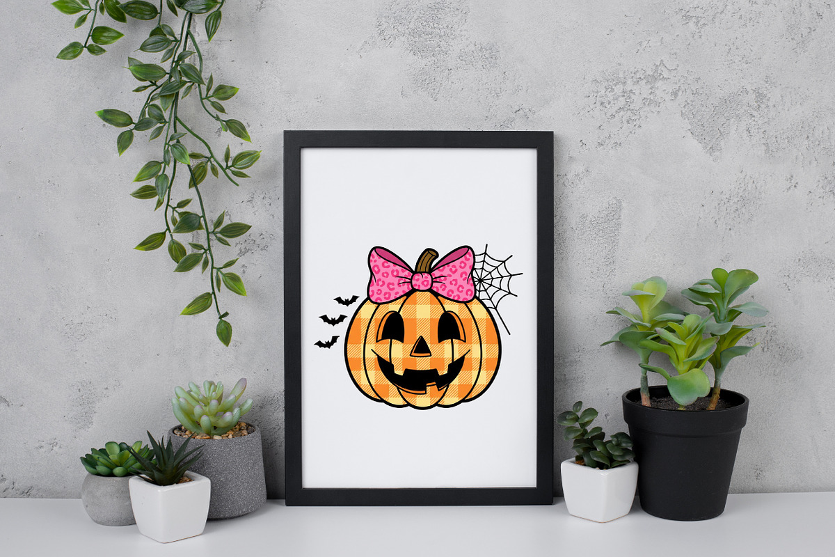 Halloween Pumpkin Girl Cute Kids PNG, an Illustration by Daily.Designs (Photo 5 of 5)