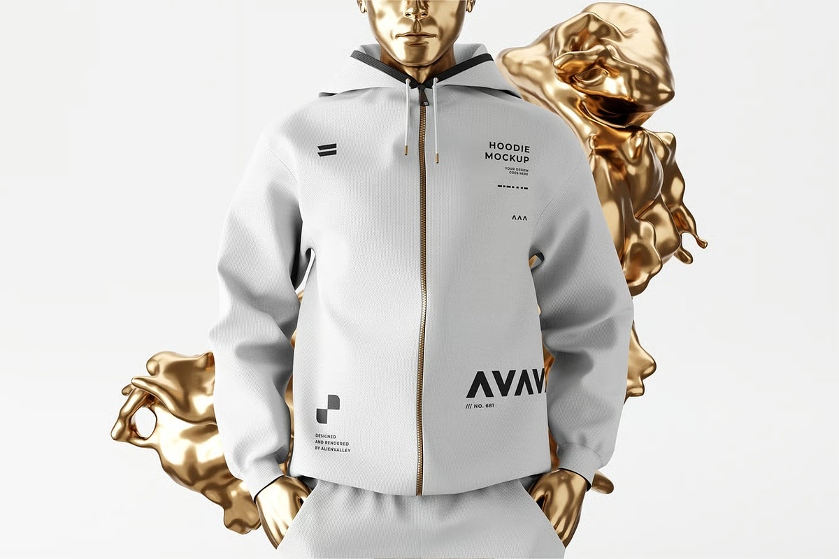 Hoodie Mockup, a Hoody Mockup by zpackcreative (Photo 4 of 7)