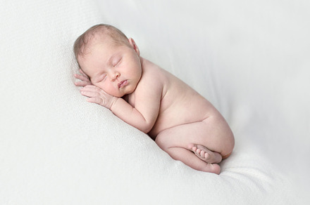 Newborn sleeping on light background containing innocence, happy, and child, a Person Photo by Natalia Lebedinskaia