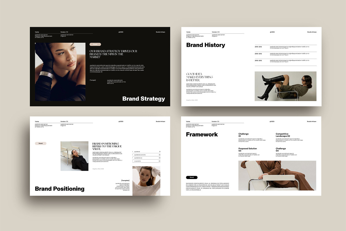 Vanta | Brand Strategy Template, a Presentation Template by Studio Artisan (Photo 9 of 11)
