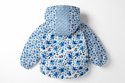 Azure, navy and white, a Pattern Graphic by Anya-D (Thumbnail 9 of 9)