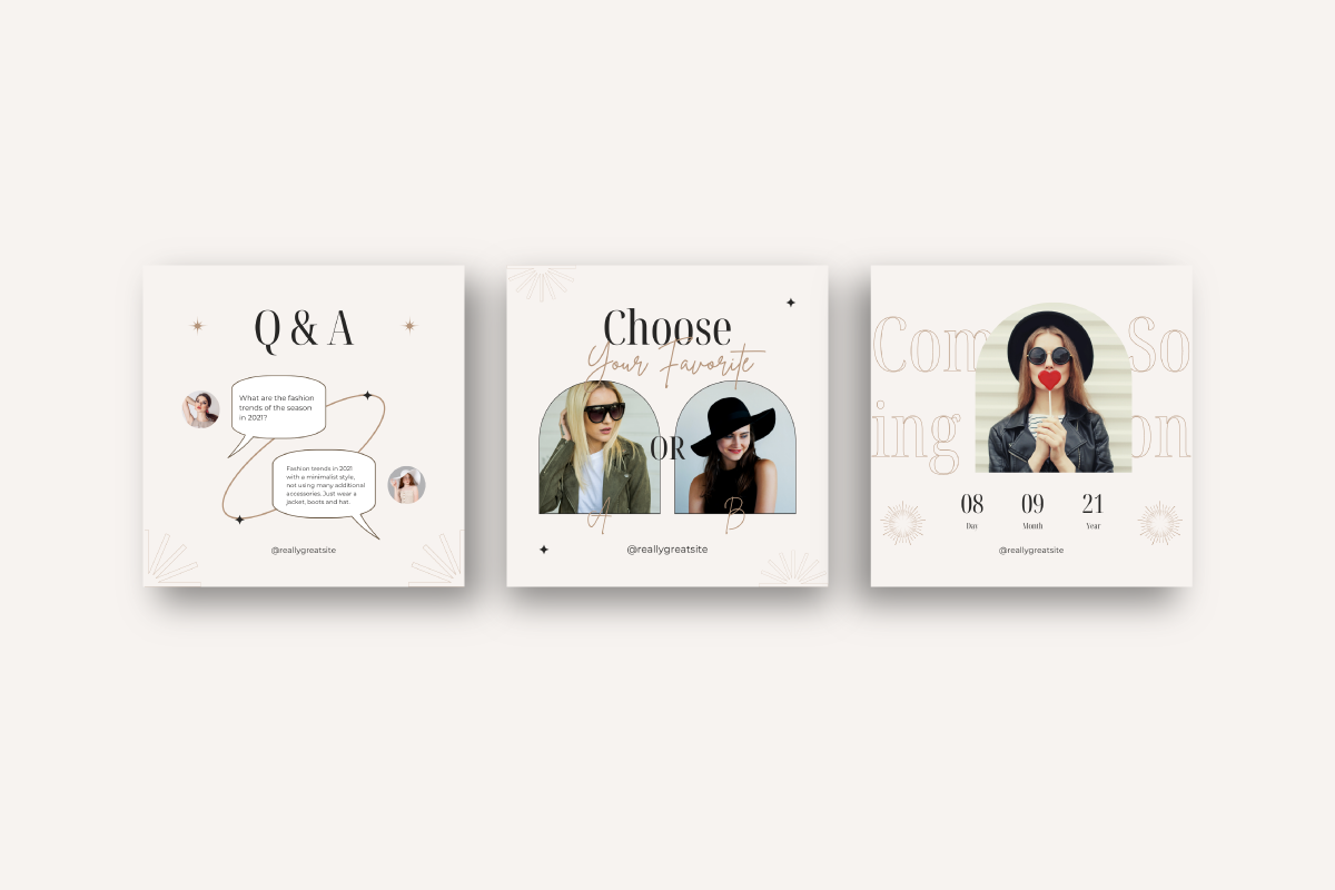 Simpine Fashion - Canva Instagram, a Social Media Template by Inkofert (Photo 6 of 11)