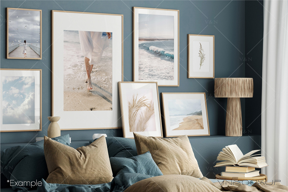 Interior Frame Mockup Bundle - 46, a Poster Template by VNmockup (Photo 3 of 12)