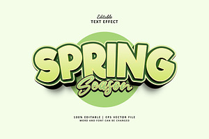 Text Effect Spring