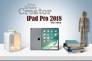 iPad Pro (2018) Mockup, an iPad Mockup by Zabiegala MP (Thumbnail 1 of 15)