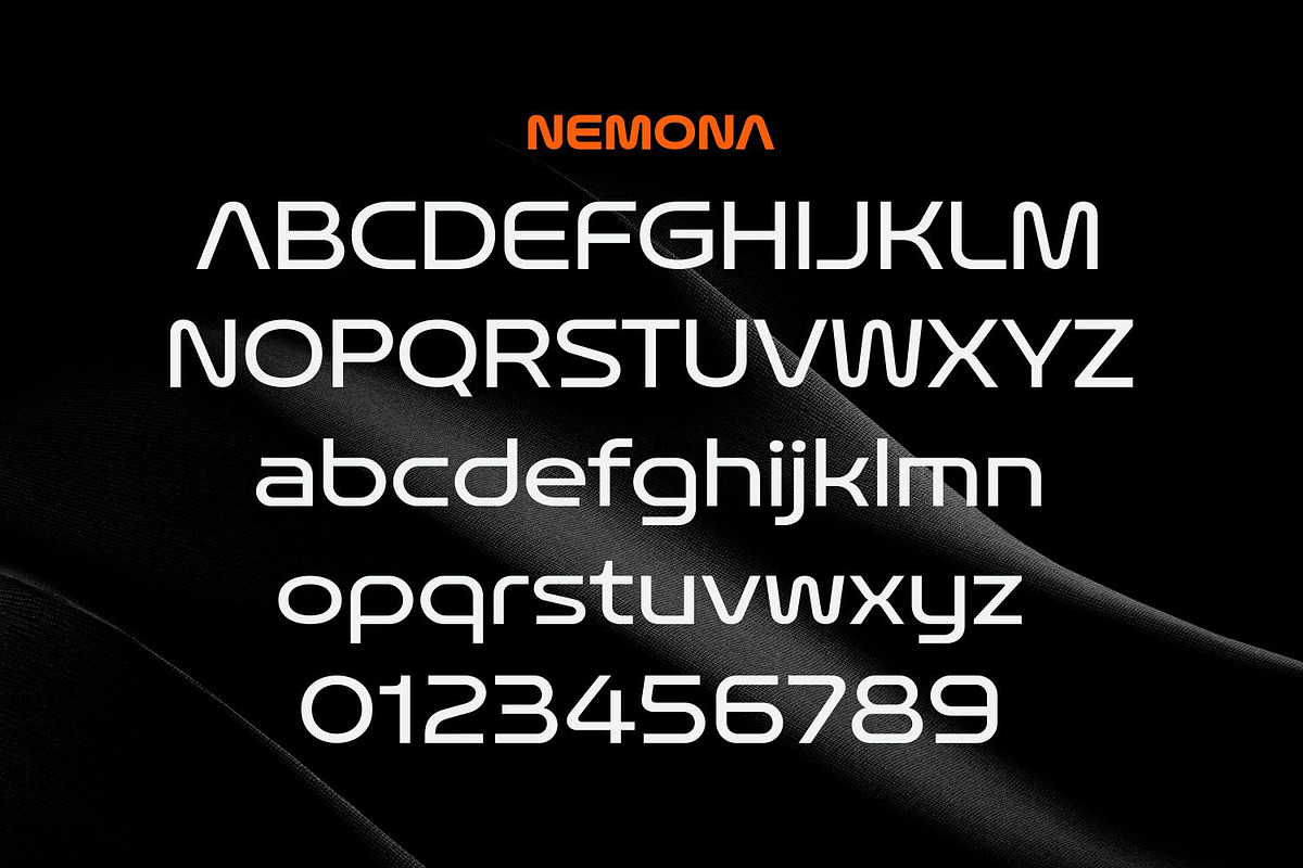 Nemona Font Family, a Sans Serif Font by Asenbayu (Photo 7 of 15)