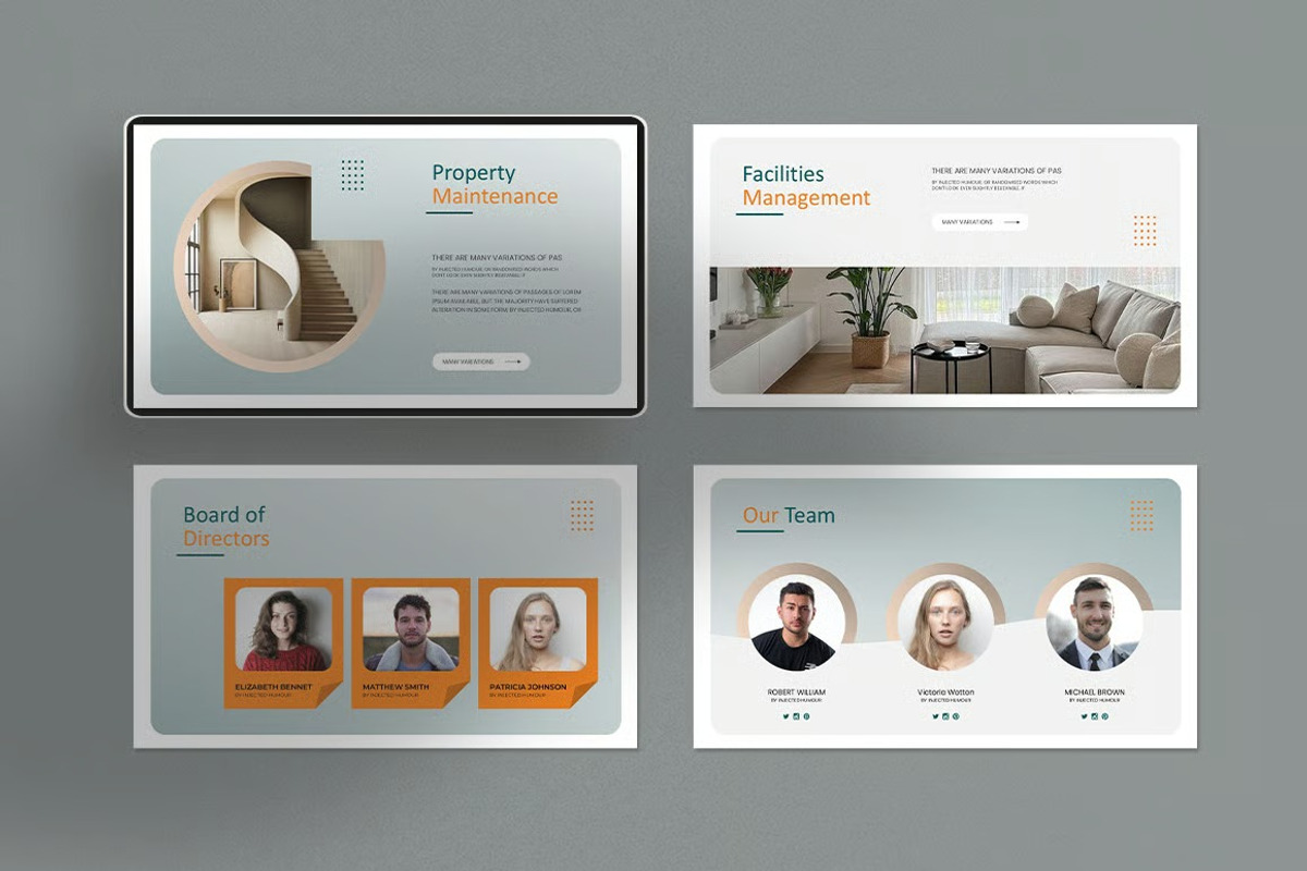 Real Estate Presentation Template, a Presentation Template by Fit-tee (Photo 3 of 7)