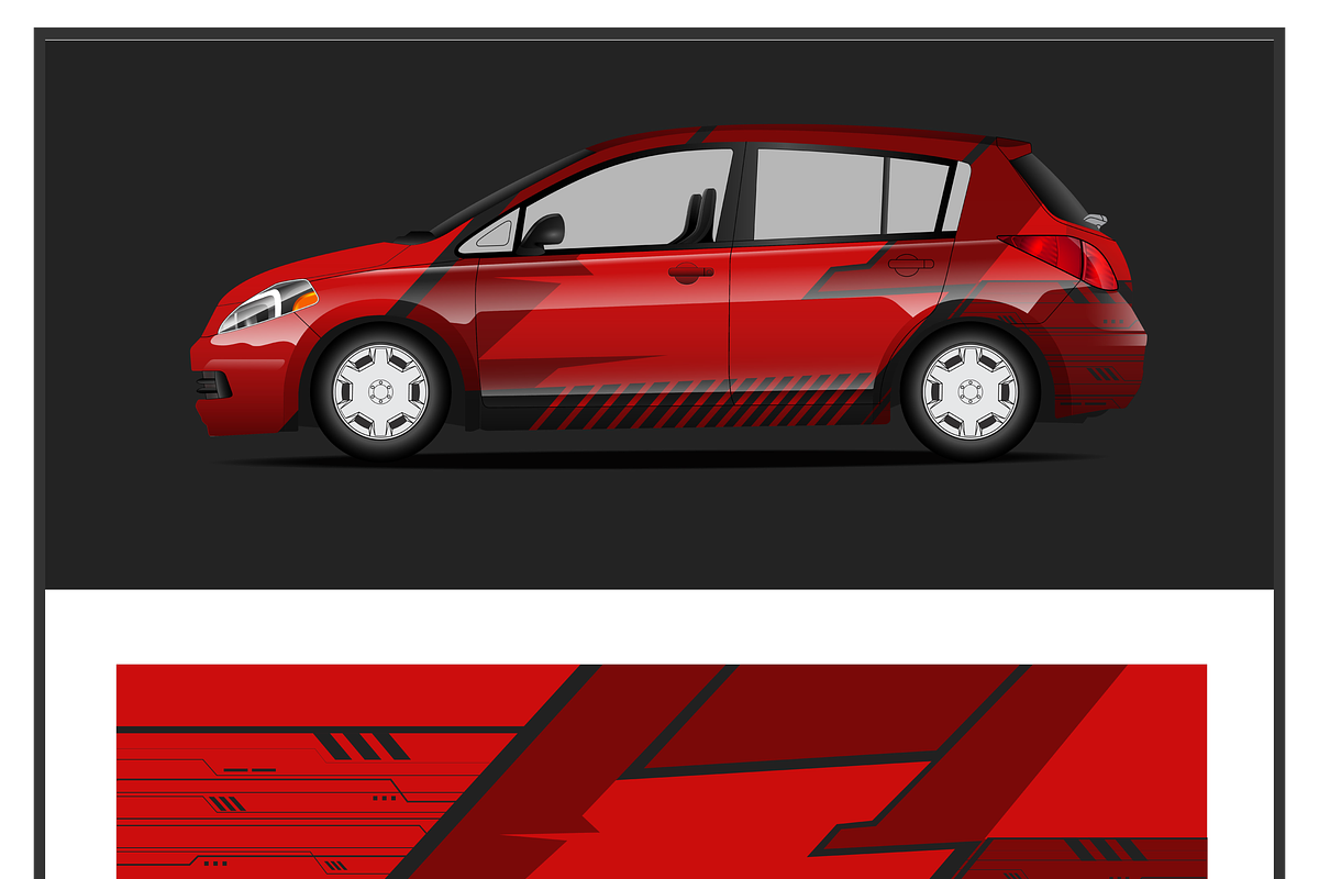 Dynamic Vehicle Wrap Design, a Food Illustration by CarWrap design (Photo 1 of 4)