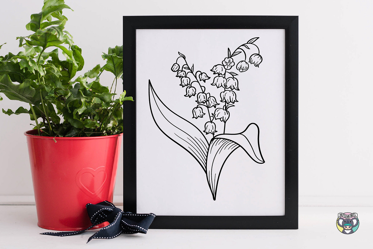 Birth Month Flowers Svg Bundle, an Object Graphic by HeyLenaArts (Photo 9 of 9)