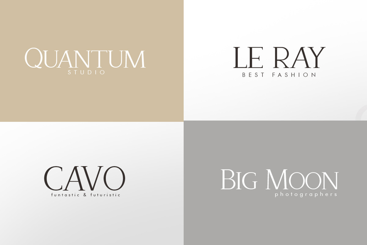 Recoba Font Family preview 4