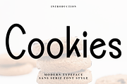 Cookies, a Handwritten Font by InermediaSTUDIO (Thumbnail 1 of 8)