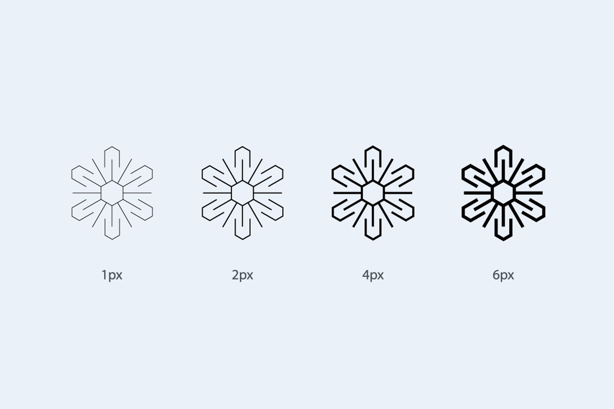 48 unique snowflake icons, an Icon by popcic (Photo 4 of 5)