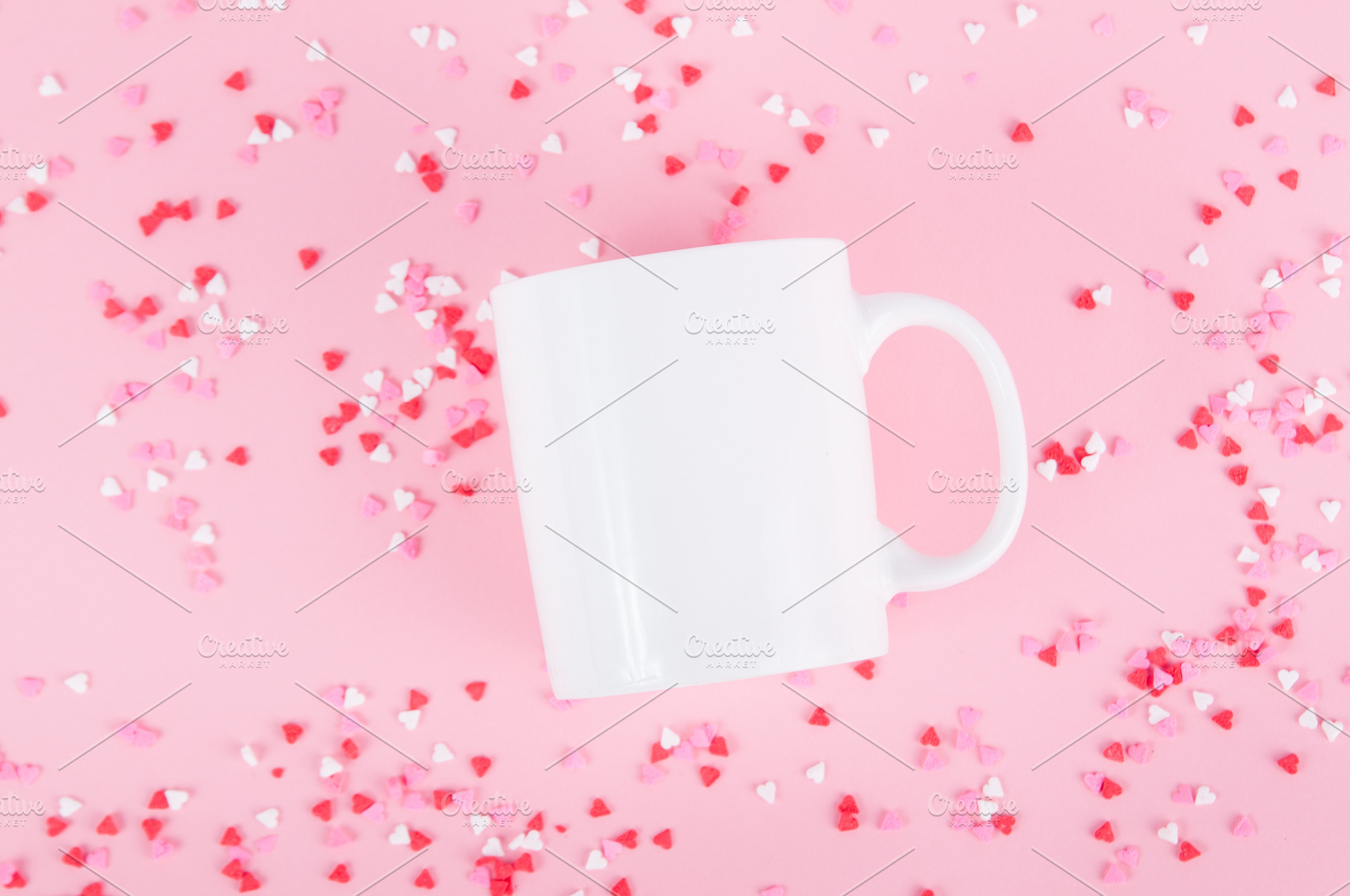 valentine mug mock up, a Holiday Photo by Siân C Photography