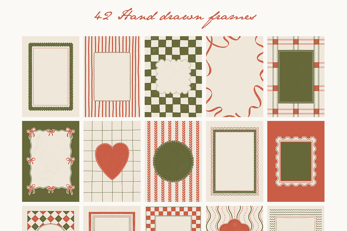 Festive Frames Collection, an Object Graphic by ElenKoss (Photo 2 of 7)