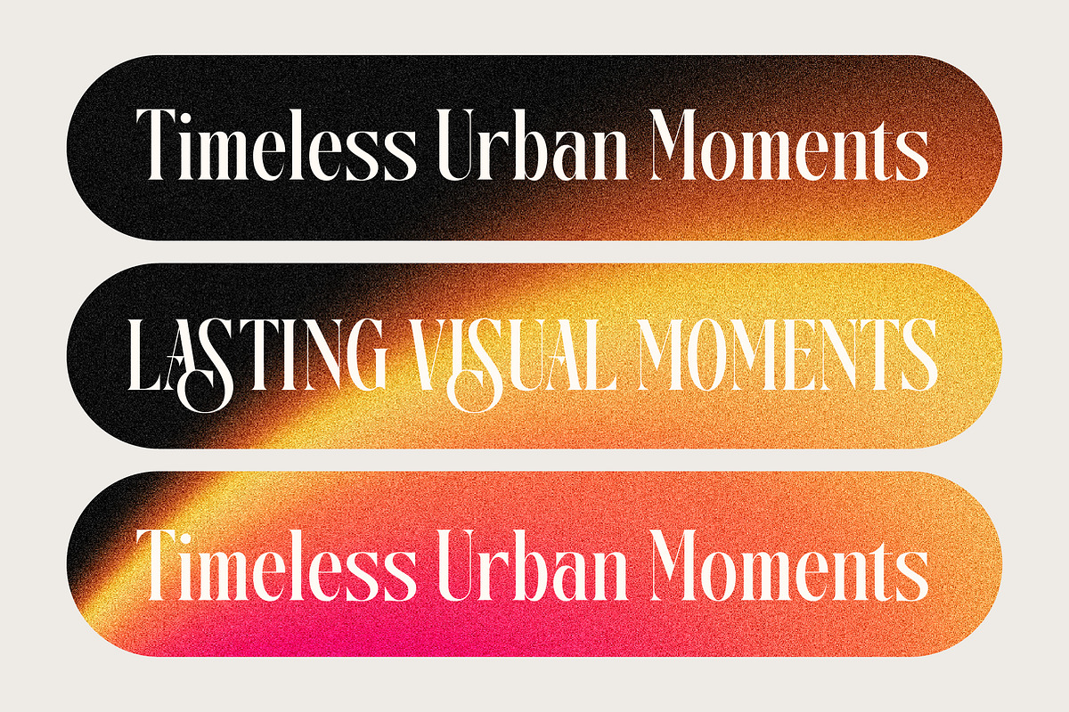 Disriete Modern Serif Display, a Serif Font by AmorfaType (Photo 4 of 11)