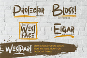 WESTPART - a Last face NORTHEN, a Font by Garisman Std (Thumbnail 4 of 7)