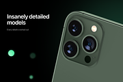 Top 12 iPhone 13 Pro Max Mockups, an iPhone Mockup by 360 Mockups (Thumbnail 4 of 7)