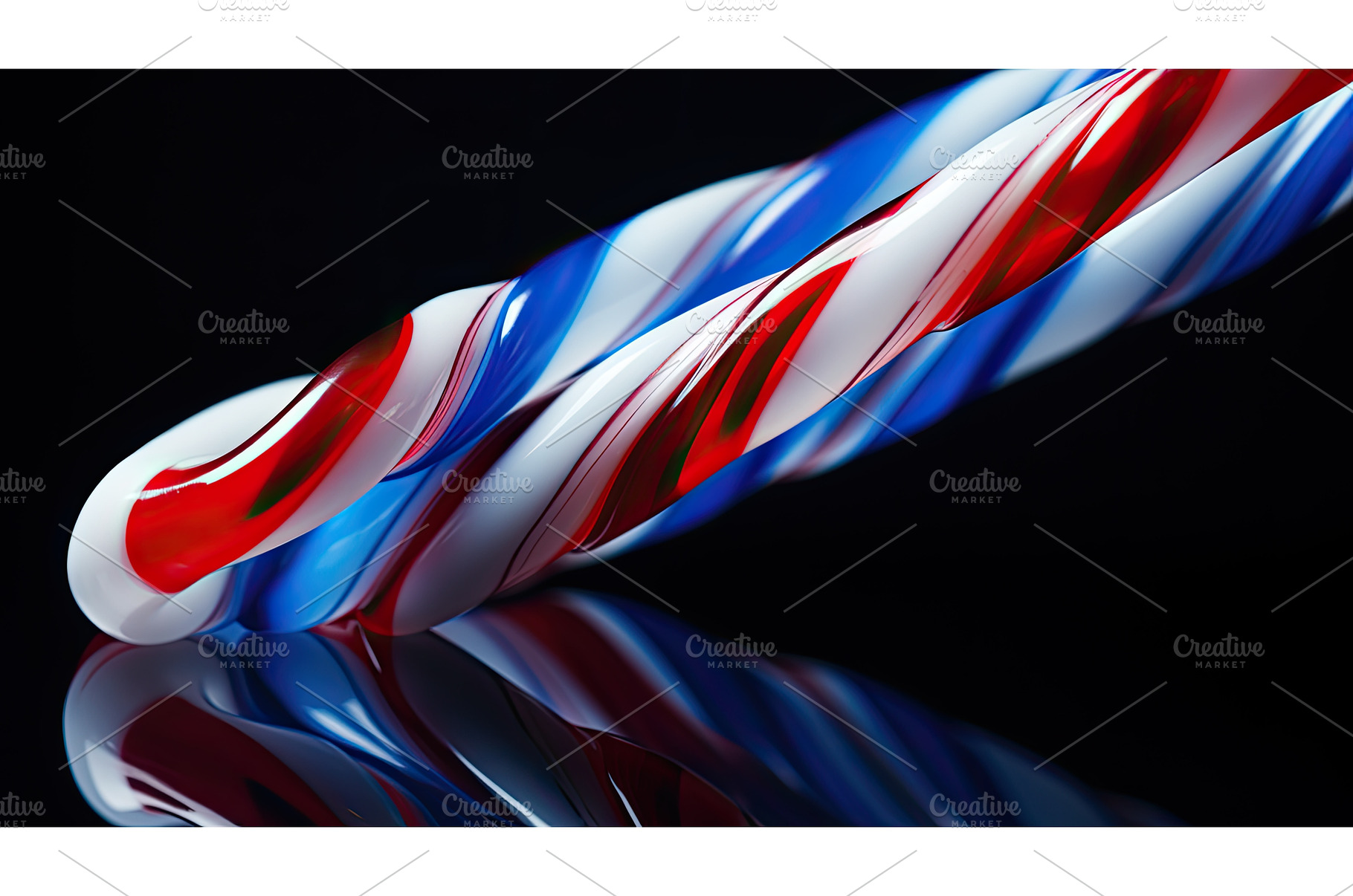 cane red white blue stripes ai, a Background Photo by pikepicture