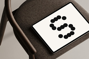 Beige iPad Mockup 01
