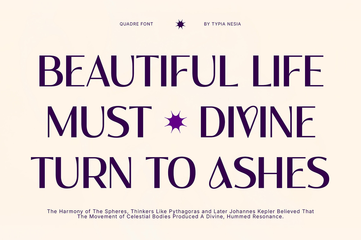 Quadre – Luxury Beauty Elegant Sans, a Sans Serif Font by Typia Nesia (Photo 3 of 10)