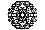 Intricate Black Mandala Circle, a Decorative Illustration by Designer_Momina (Thumbnail 11 of 20)