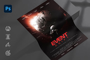Cinematic Movie Poster Mockup, a Templates & Theme by Kida (Thumbnail 2 of 2)