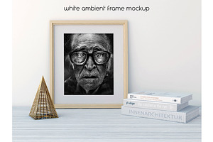 White Ambient Frame Mockup