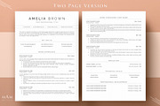 ATS Resume Template Word Google Docs, a Resume Template by MAM Design (Thumbnail 3 of 10)