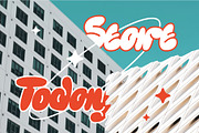 Khuby Chib Creative Bubble Font, a Script Font by Catalystco Studio (Thumbnail 7 of 7)