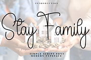 Stay Family, a Handwritten Font by FreshTypeINK (Thumbnail 1 of 7)
