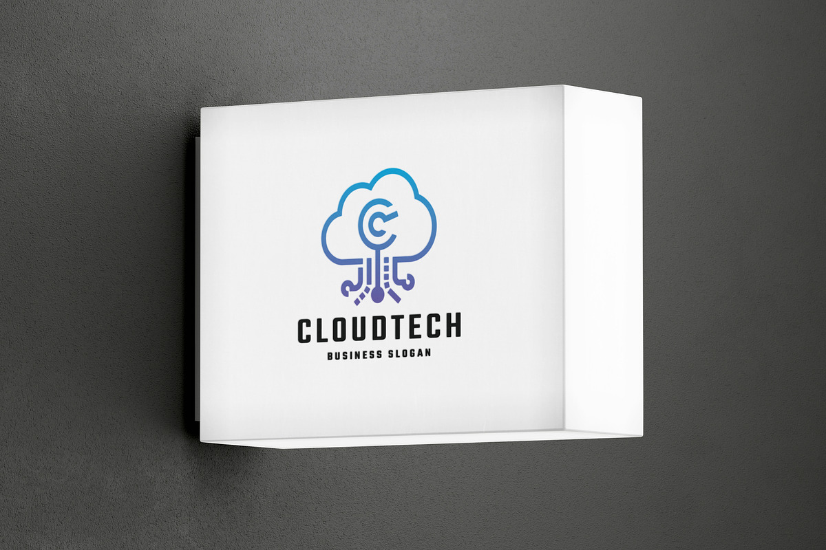Data Cloud Tech Logo, a Branding & Logo Template by Design_Planet (Photo 6 of 7)