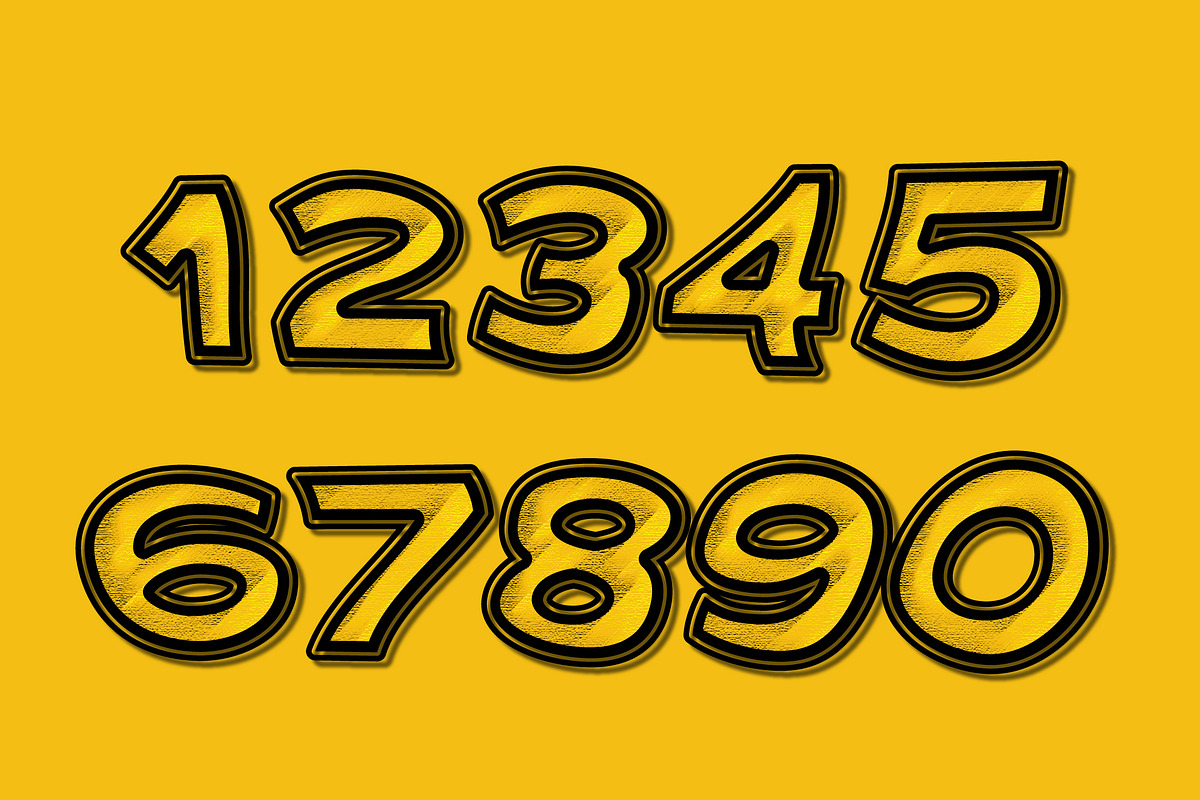 Bold Wavy Distorted Text Effect preview 2