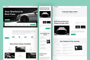 Car Rental Website UI Figma Template, an UI Kit Template by peterdraw (Thumbnail 2 of 7)