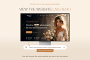 Photography Wix Website Template, a Wix Template by vectorocean (Thumbnail 2 of 11)