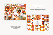 Autumn Paper Pattern Background JPEG, a Pattern Graphic by GlamArtZhanna (Thumbnail 2 of 4)