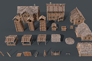 Wooden Village, an Architecture 3D Model by Beatheart Creative Studio (Thumbnail 22 of 22)
