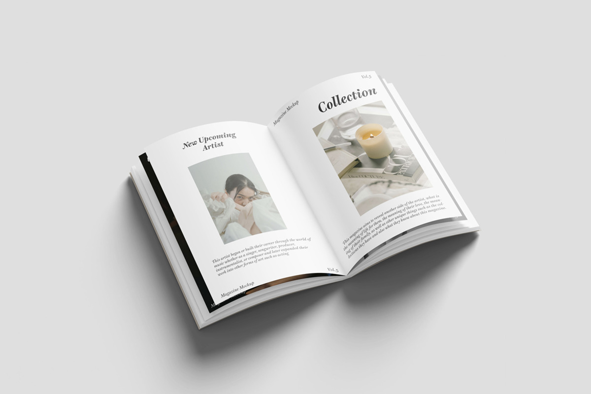 A4 Magazine Mockup, a Books & Magazine Mockup by scribrostudio (Photo 2 of 10)