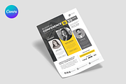 Event - Conference | Canva | Word, a Flyer Template by Template Zone (Thumbnail 3 of 3)