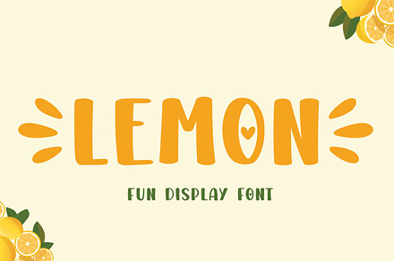 Lemon - Kids Font, a Handwritten Font by Mozatype