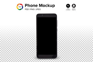 Smart Phone Mockup - PSD, PNG & JPG