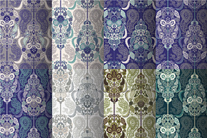 Set of 8 Ethnic Patterns