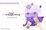 Auttie Calligraphy Font with Hearts, a Script Font by Beck McCormick (Thumbnail 3 of 8)