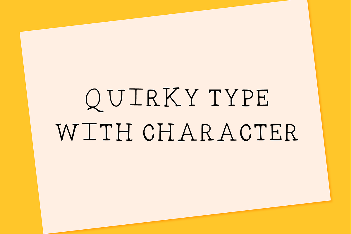 Bookly - A Quirky Hand-Drawn Font, a Handwritten Font by PlayFont Studio (Photo 2 of 4)