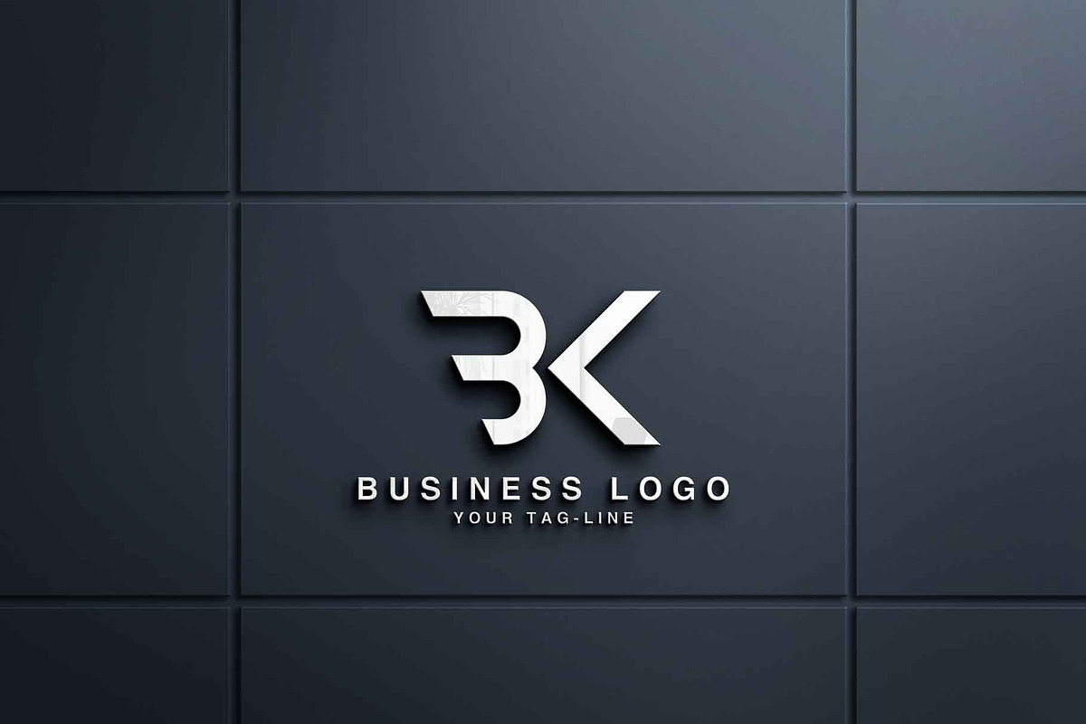 BK, KB, Abstract Logo Design, a Branding & Logo Template by art_creater