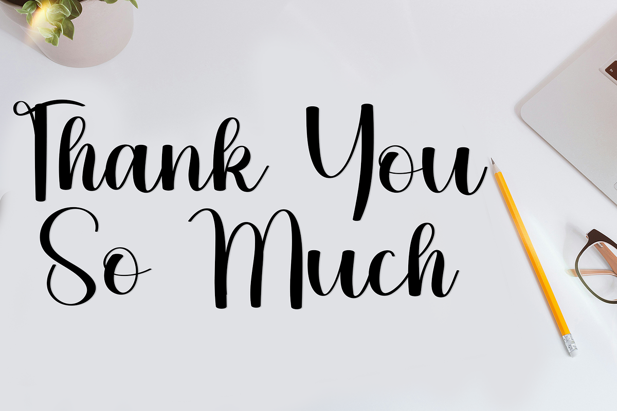 Holiday Wishes, a Handwritten Font by InermediaSTUDIO (Photo 7 of 8)