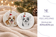 Xmas Family Ceramic Ornament Mockup, a Merchandise Mockup by Mie Mockup Studio (Thumbnail 7 of 7)