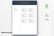 Modern Resume Template, a Resume Template by Advaita Printables (Thumbnail 4 of 6)